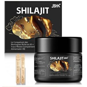résine pure 50g de shilajit, riche en acide fulvique, acide humique, oligoéléments
